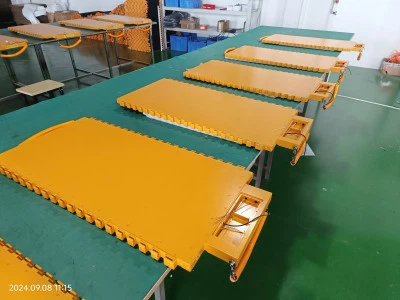 Productie van draagbare as weegschaal